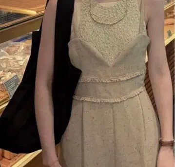 Eaphi linen like fringe salopette