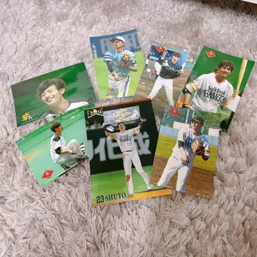 후쿠오카 소프트뱅크 호크스 슈토 유키 콘텐츠 사진 7장 세트