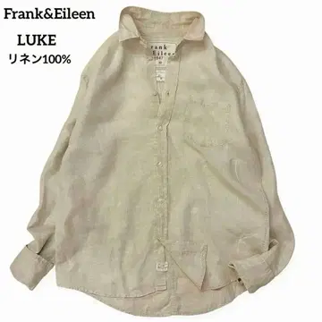 새상품급 프랭크&일리 LUKE 린넨 100 베이지 USA제 원단 L