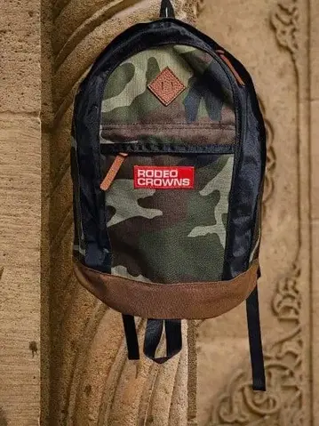RODEO CROWNS 카모플라쥬 백팩 백