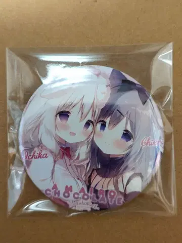 시라타마 캐베츠 팬아트 캔뱃지 미소노 이치고카 아마이로 쇼콜라