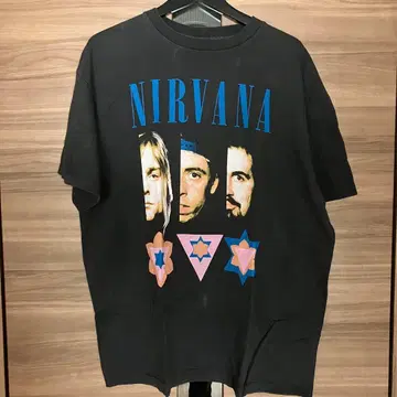 [ XL ] NIRVANA 닐바나 티셔츠 밴드 티