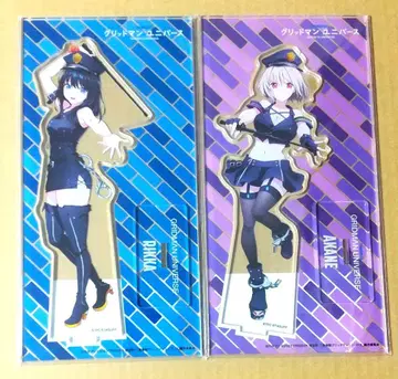 아크릴 스탠드 타카라다 릿카 신죠 아카네 아메리칸 폴리스Ver.