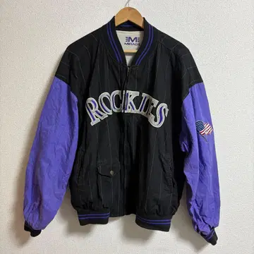MIRAGE MLB 콜로라도 로키스 리버서블 바시티 자켓