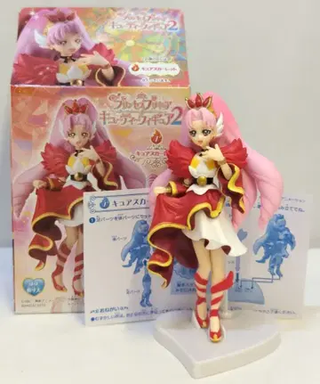 반다이 Go! 프린세스 프리큐어 큐티 피규어 2 1.큐어 스칼렛