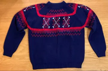 1970s JCPenney 노르딕 무늬 스웨터