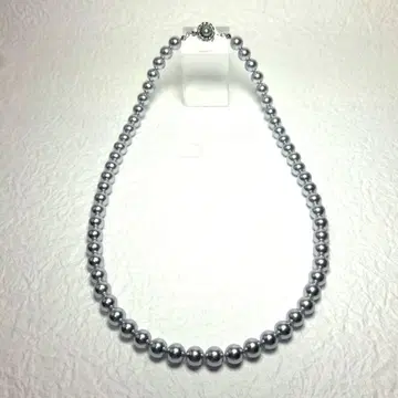 9mm 블랙 조개 진주 50cm 길이의 목걸이