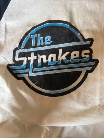 더 스트로크스 2000년대 베이스볼 셔츠 스트로크스