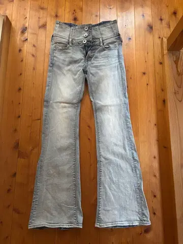 GYDA 부츠컷 데님 라이트 블루