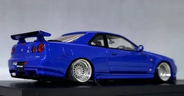 1/43 스카이라인 개조 R34 GT-R BBS-RS 알루미늄제 딥림