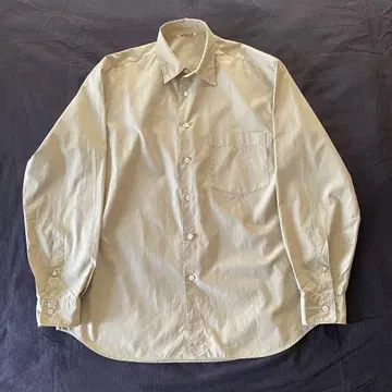 [ AURALEE ] WASHED FINX TWILL SHIRTS