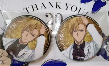 쿠로코의 농구 GIGO 콜라보 카페 글리터 캔뱃지 키세 료타 2개 세트