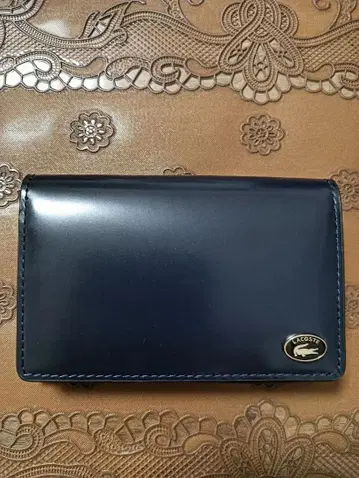 LACOSTE 네이비 명함지갑