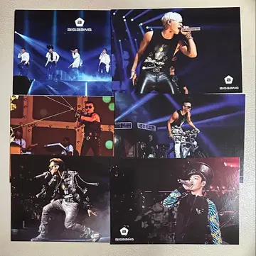 BIGBANG ALIVE 투어 일본 공식 굿즈 엽서