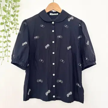 mina perhonen choucho 반팔 블라우스