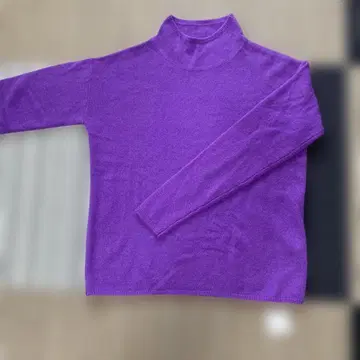 MOTOMACHI Zelal 캐시미어 100% 터틀넥 니트 긴팔