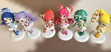 Qposket 프리큐어 피규어 6체 세트