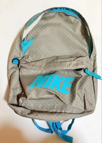 NIKE 나이키 백팩 그레이 스카이블루 도트