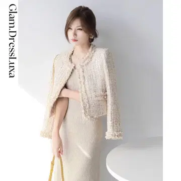 Glam.DressLuxa 트위드 자켓 새상품급