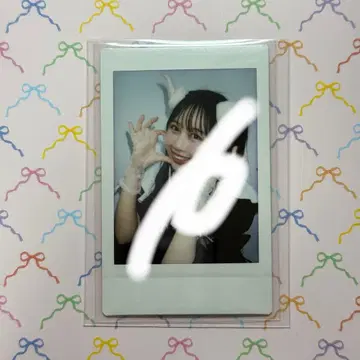 마츠모토 카렌 LARME 폴라로이드 촬영