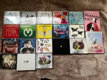 Mrs. GREEN APPLE 사인 포함 CD 컬렉션 (총 20장)