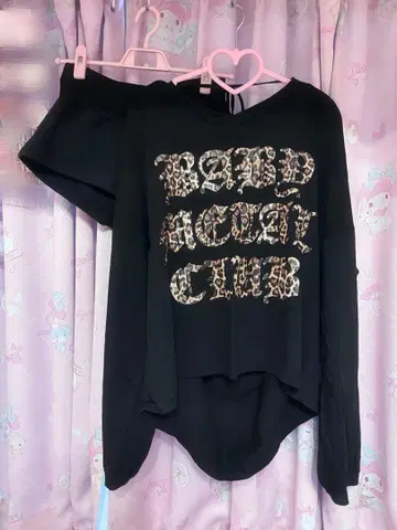 babymetalclub BMC Leopard 로고 스트링 티