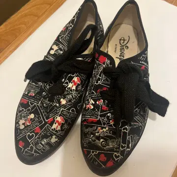 DIANA Disney 미키 올 패턴 스니커즈 23.5cm