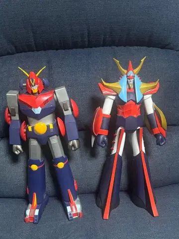 용사 라이딘, 초전자 로보콘 V 빅 사이즈 소프트 비닐 피규어 세트