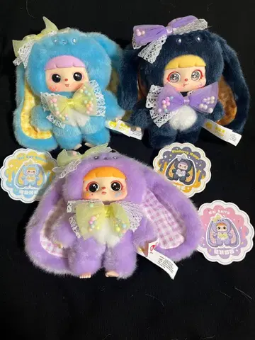 Kitten 컬러풀 후르츠 캔디 시리즈 블루&보라색&네이비
