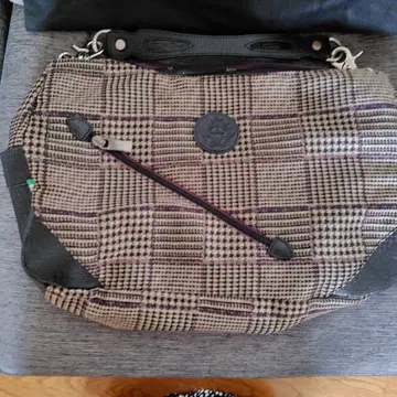 Orobianco 체크 무늬 숄더백