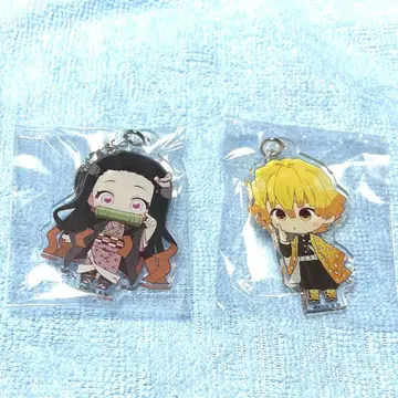 카마도 네즈코 아가츠마 젠이츠 하트업 한정판 아크릴 키링 귀멸의 칼날