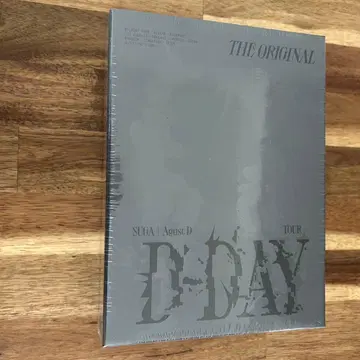 미개봉 SUGA Agust D 'D-DAY' The Original