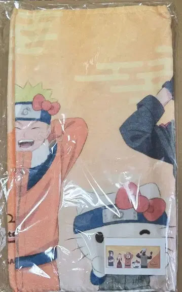 NARUTO 산리오 타월 나루토 사스케 카카시 사쿠라