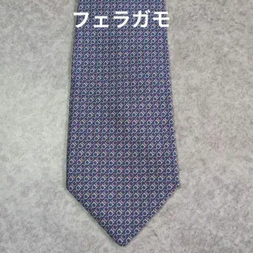 Salvatore Ferragamo 넥타이 기하학 패턴