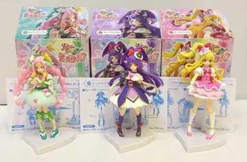 반다이 마법사 프리큐어! 큐티 피규어 전 3종 세트