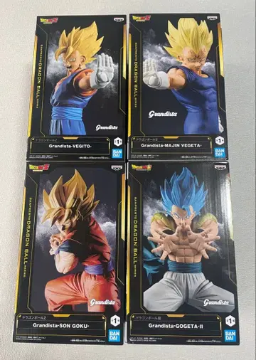 그란디스타 드래곤볼 피규어 4개
