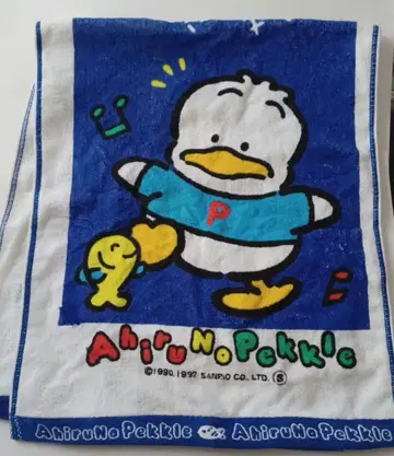 1992년 오리 페클 페이스 타월 미사용 산리오 레트로 당시물