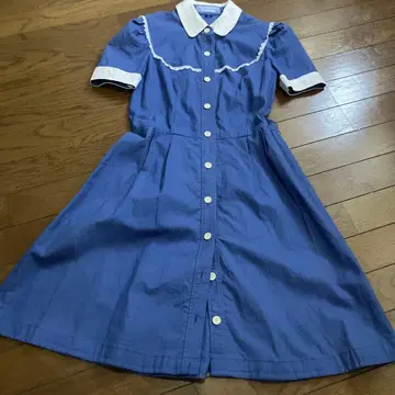 빈티지 레트로 KENNETH PIRRIE 셔츠 원피스