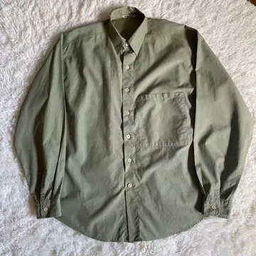 [ AURALEE ] WASHED FINX TWILL BIG SHIRTS
