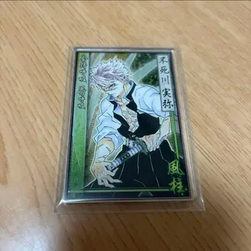 귀멸의 칼날 스탯 카드 컬렉션 시나즈가와 사네미