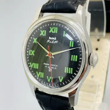 [강렬] HMT/기계식/수동 와인딩/워치/남성용 손목시계/빈티지/1970