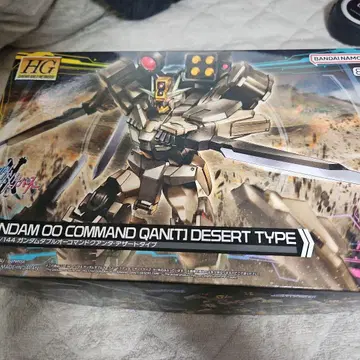 HG 1/144 건담 더블오 커맨드 쿠안타 사막 타입 미개봉품