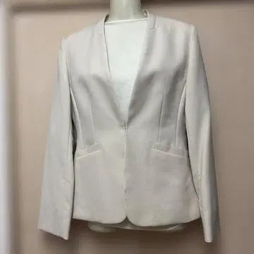 오리히카 아이보리 노카라 자켓