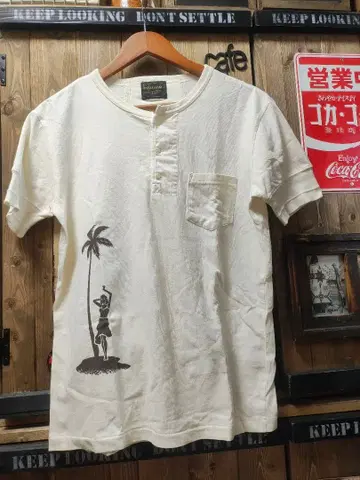 GLAD HAND 프린트 티셔츠 갱스터빌 위어드 화이트 티