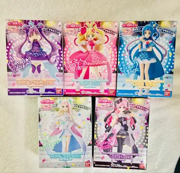 너와 아이돌 프리큐어 큐티 피규어 즈큔 키스 전 5종