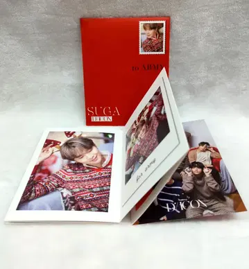 BTS BTS GOES ON! SUGA 아코디언형 엽서