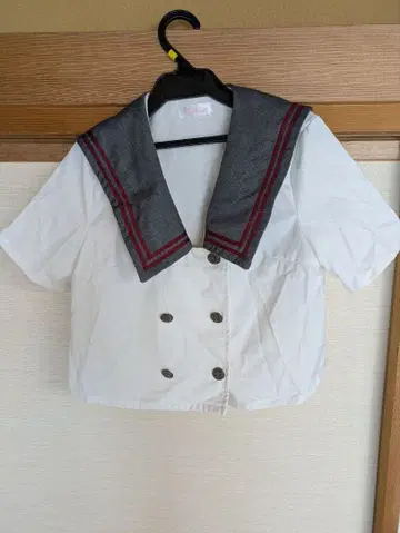 ToAlice 세일러 카라 숏 셔츠와 스커트