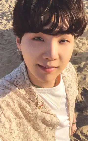 BTS Butter SUGA 트레이딩 카드 오렌지