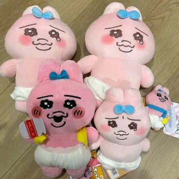 빤쮸토끼 봉제 인형 마슈못치 패셔너블 봉제 인형 묶음 판매