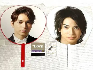 아라시 마츠모토 준 부채 회장 한정판 이어폰 잭 리본 세트